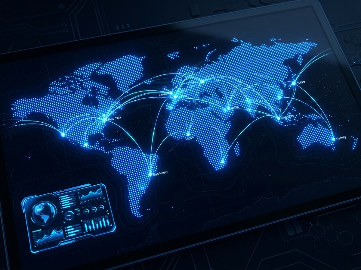 WCLAW Crypto network map